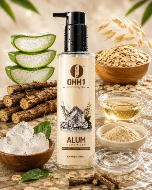Ohh1 Alum Body Wash – Freshness & Refreshing Body Care